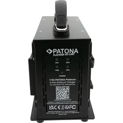 Patona Batteries Replacement Charger B-Mount (Kamera Akku Ladegerät), Kamera Stromversorgung, Schwarz