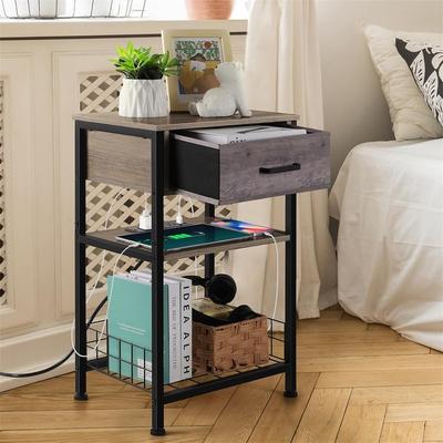 No Night Stand with Drawers