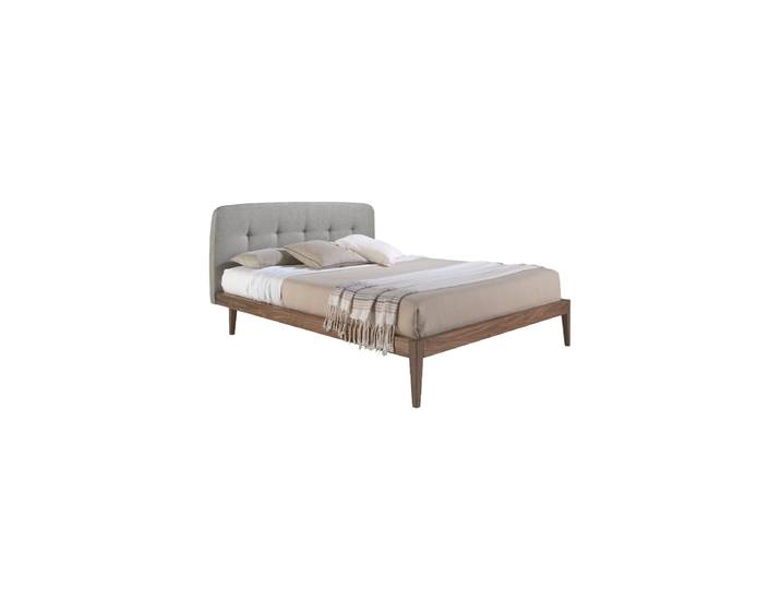 Design Bett „Koh Samui“ aus furniertem Nussbaumholz Angel Cerdá