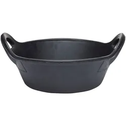 Horse Guard Gummieimer für Stall und Weide, schwarz - 12 Liter