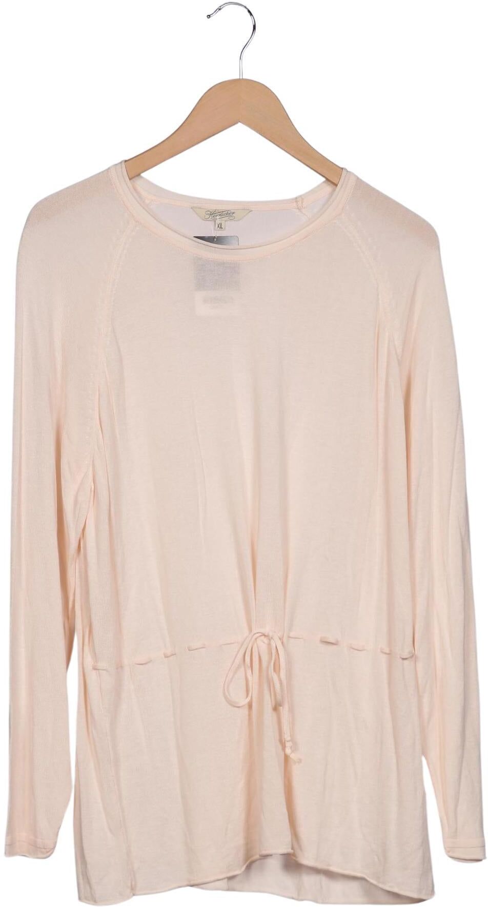 Herrlicher Damen Pullover, Beige, Gr. XL, Viskose - Second Hand