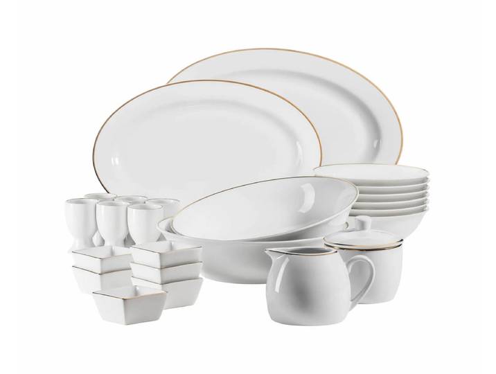 Mäser Zubehör Set 24-teilig weiss