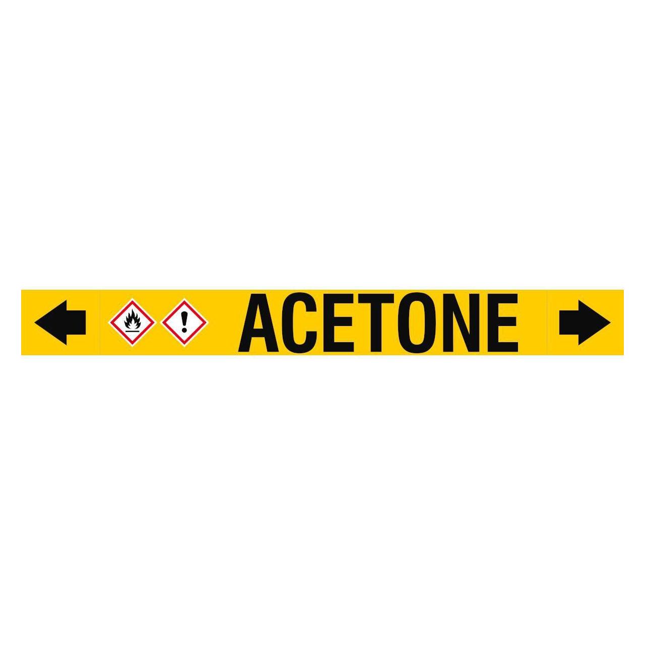 Brady ASME - Rohrmarkierer - Acetone (ASMEPM-100X920MM-ACETONE)