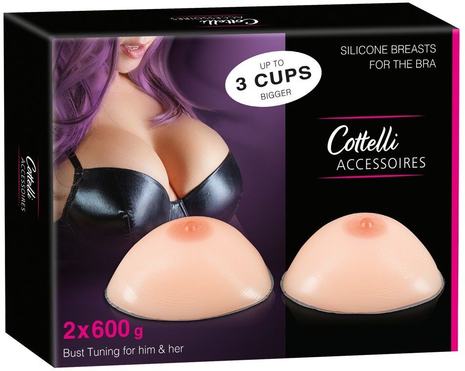 Cottelli LINGERIE Faux seins - la paire 2X600g