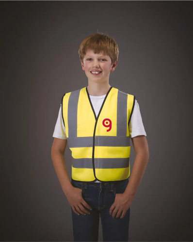 Gilet alta visibilità bambino Personalizzate o neutre Yoko