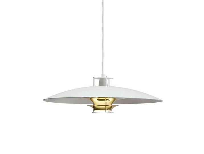 JL341 Pendelleuchte White/Brass - Artek - Wohnzimmer - Aluminium