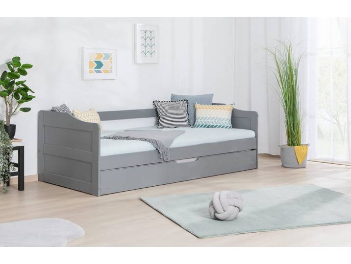 Ticaa Funktionsbett Funktionsbett Sofabett Melinda Kiefer massiv