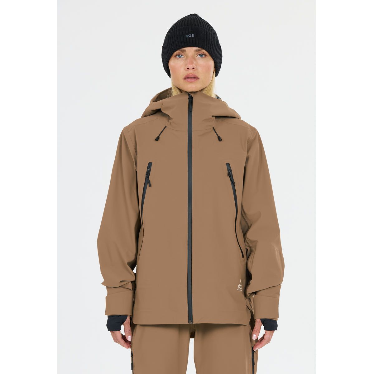 SOS Hoverla W 3L Shell Jacket shitake (1119) XS SOS243118-1119-XS