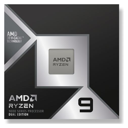 AMD Ryzen 9 9950X3D2 Dual Edition (AM5, 4.30 GHz, 16 -Core) (100-100001978WOF)