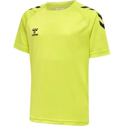 hummel Hmlcore Xk Core Poly Tee S/S Kinder - lime popsicle - 176
