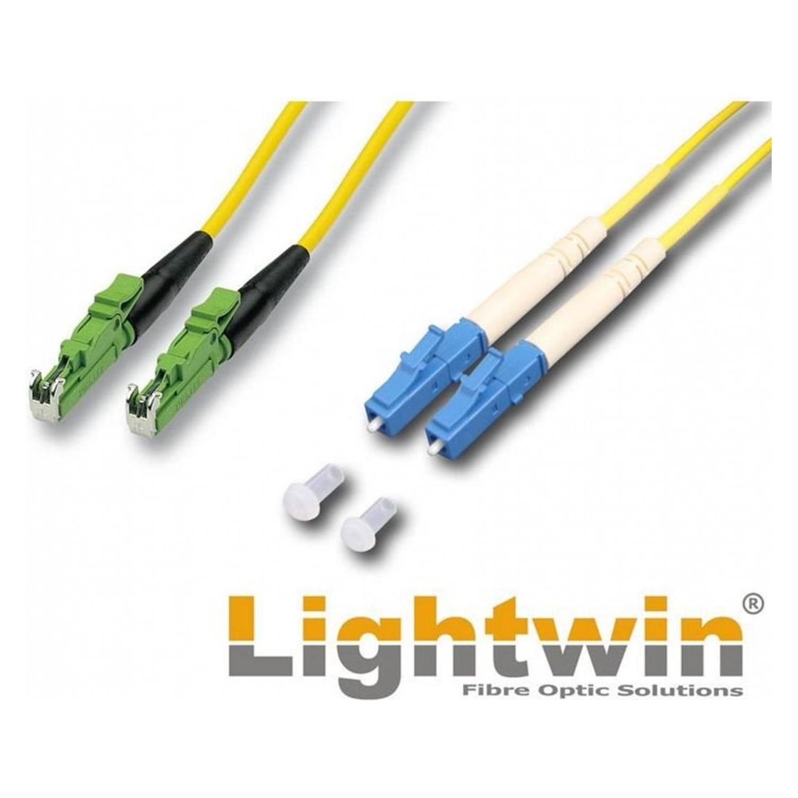 Lightwin LWL-Patchkabel E2000/APC-LC (5 m) (LDP-09 E2/APC-LC 5.0)