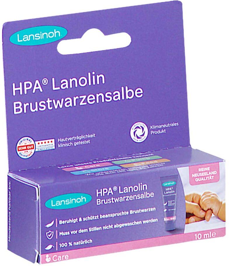Lansinoh Hpa Lanolin Klimaneutral Salbe 10ml