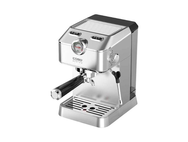 Caso Gourmet 1820 Siebträgermaschine Silber