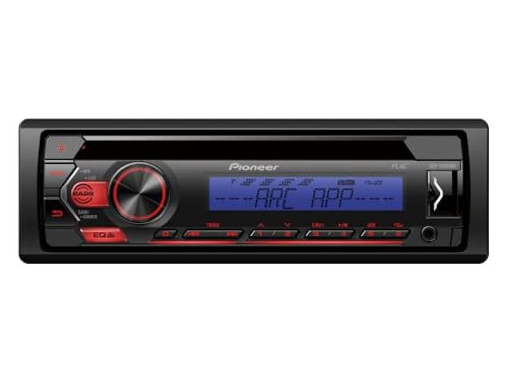 Pioneer DEH-S120UBB Autoradio, Blauwe Verlichting, blauw