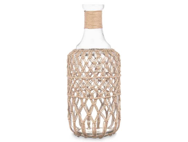 Giftdecor Flasche dekorativ, Braun, Glas, 20x48x20 cm, Dekoration, Dekofiguren & Skulpturen, Dekoobjekte