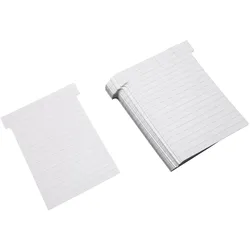 Ultradex, Zubehör Präsentieren, T-Karten Breitformat B92xH120mm weiss VE=100 Stück