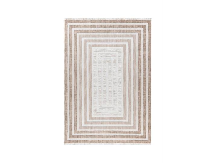 Kayoom Teppich Sarai 125 Braun / Beige, Braun, Beige, Retro, rechteckig, 80x150 cm, pflegeleicht, Teppiche und Böden, Teppiche, Moderne Teppiche