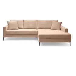BOOOM Ecksofa Summer Cord Toffee