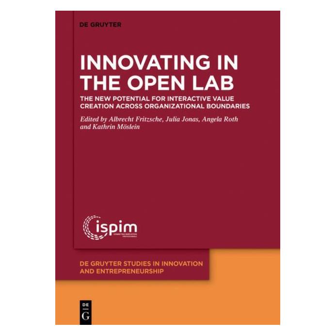 De Gruyter Innovating in the Open Lab (Englisch, Hardcover, Albrecht Fritzsche, Angela, Angela Roth, Julia, Julia M. Jonas, Kathrin M. Möslein, M Jonas, Roth) (67766153)