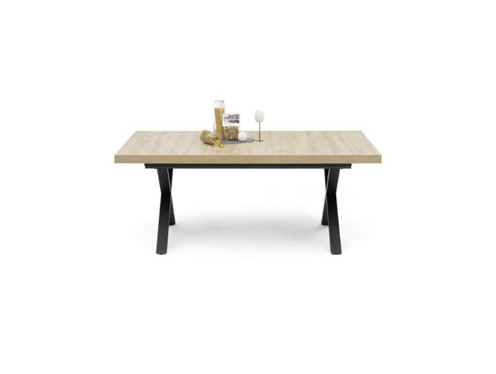Trendstore Mirell Ausziehtisch mit Tischplatte in 3 Varianten un
