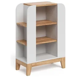 VitaliSpa, Kinderregal, Kinderregal Malia, Weiss/Artisan, 60 x 88 cm mit 9 fächern (60 x 30 x 88 cm)