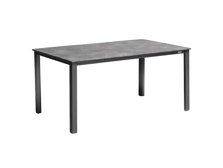 Kettler Cubic Gartentisch 160x90cm Aluminium/Kettalit Dunkelgrau