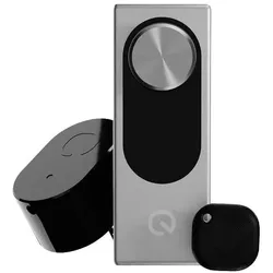 Shelly, Zutrittskontrolle, LOQED Türschloss silber (Elektronische Zahlenkombination, Fingerabdruck, Schlüsselkarte)