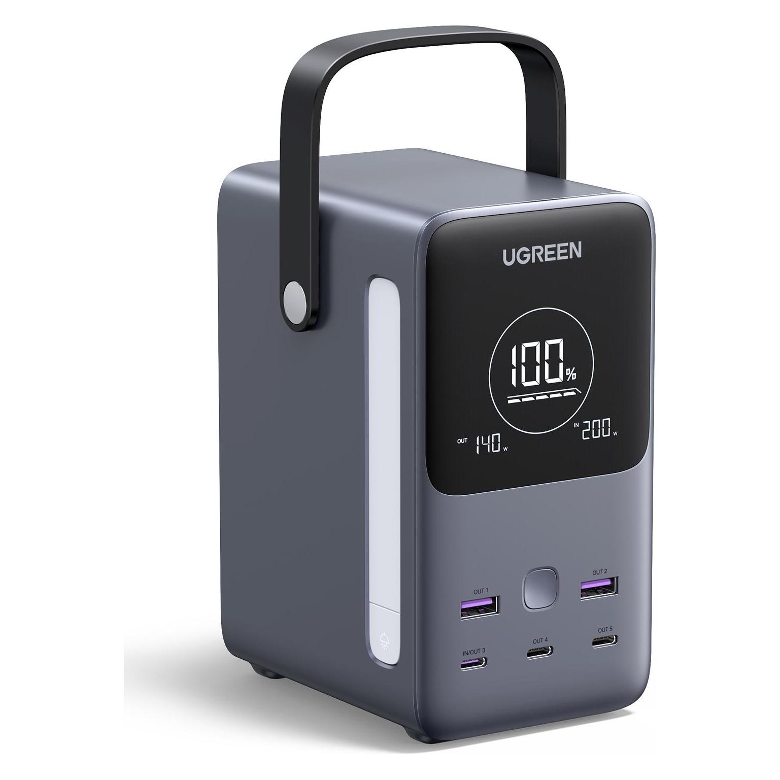 Ugreen Portable Charger Power Bank (48000 mAh, 140 W, 153.60 Wh) (25286)
