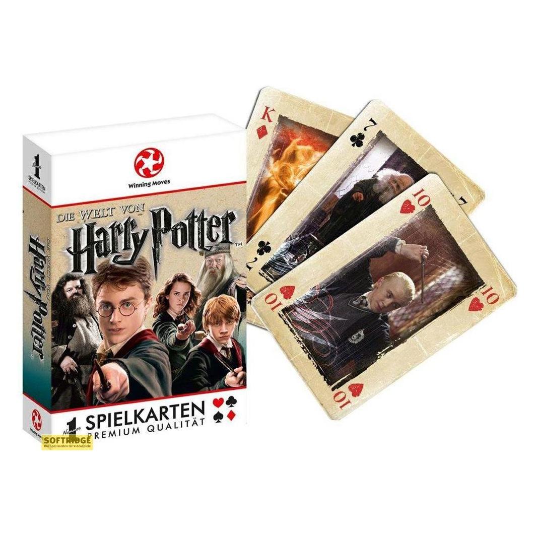 Winning Moves Harry Potter: Spielkarten (Deutsch, 2 - 4 Spieler) (30645)