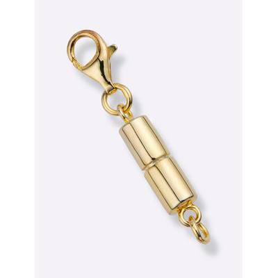 Gliederkette LADY, gold (vergoldet), Halsketten, Damen, N-Groesse, Silber 925 (Sterlingsilber), Gliederkette