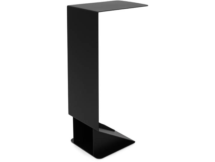 Spinder Design Beistelltisch Hesta Schwarz Stahl B 35 H 71 cm - Beistelltisch