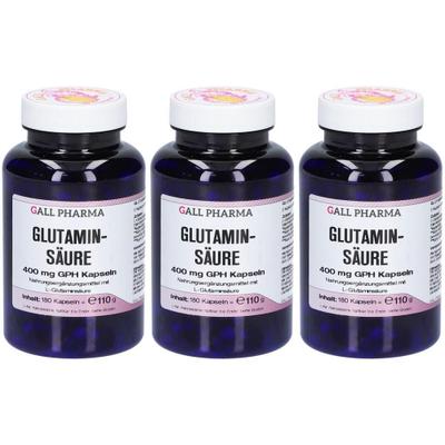 Glutaminsäure 400 mg GPH Kapseln x3 3x180 St
