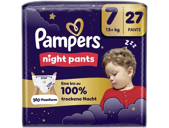 Pampers Night Pants Grösse 7 27 Stück