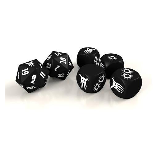 Modiphius Achtung! Cthulhu 2d20: Black Sun Dice Set (MUH051748-5060523345113)