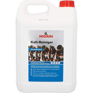 Nigrin Industriereiniger Kaltreiniger, 72290, Kanister, Spezialreiniger, 5 Liter