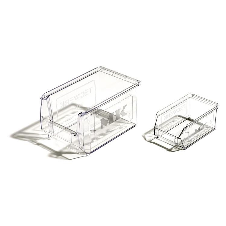 Tecwerk Sichtlagerkasten L160/140xB100xH75mm SAN transparent (58827910)