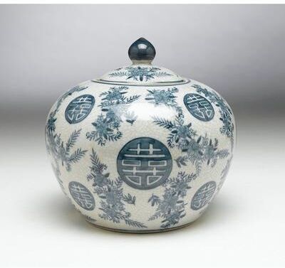 Orchard Creek Designs "Desin 8"" Porcelain Jar"
