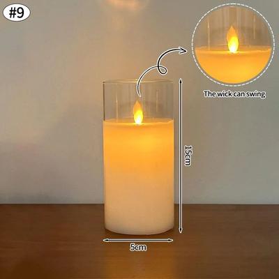 Inspired Living Flameless LED Candles Battery Operated Tea Lights For Wedding And Home Decor s3