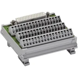 Wago Übergabebaustein D-SUB-Buchsen, Elektronikkabel + Stecker