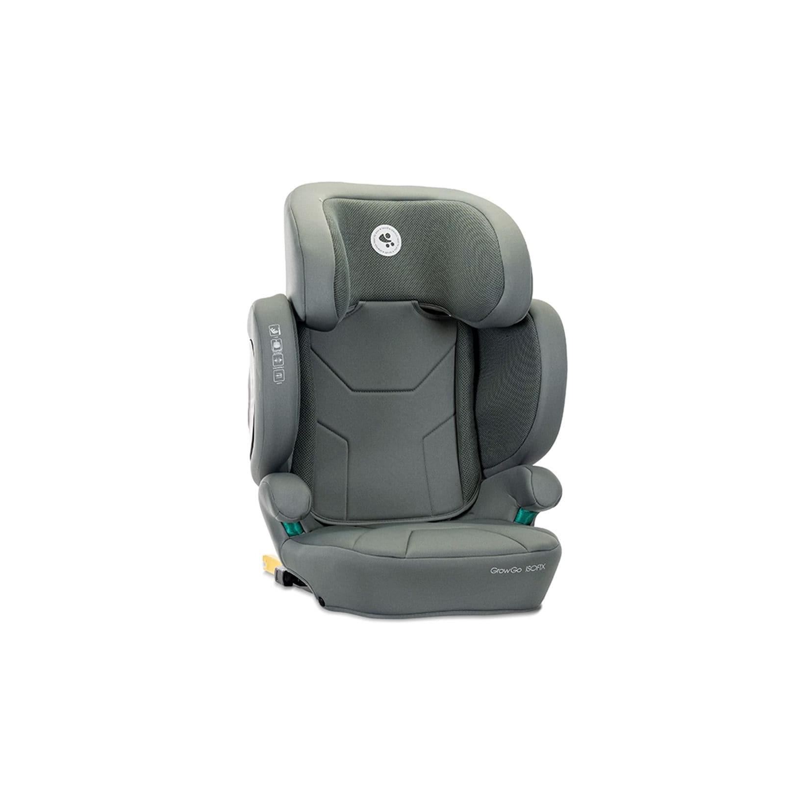 Lorelli Kindersitz Growgo Isofix i-Size 100x150cm Isofix klappbar Kopfstütze grün