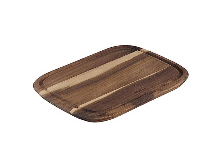Tefal Jamie Oliver K2680855 Planche à découper en bois d'acacia Taille S