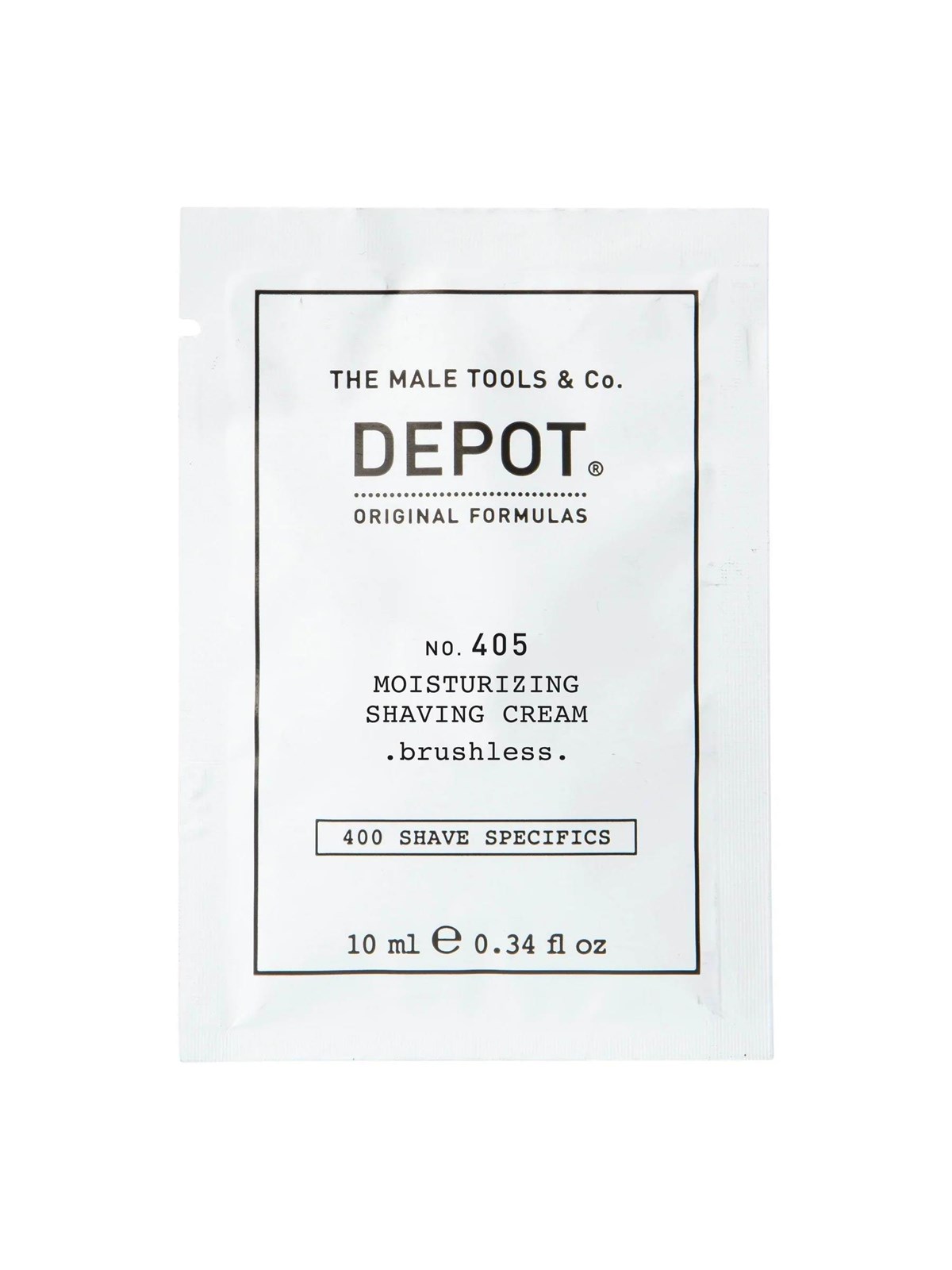 Depot 400 Shave Specifics No. 405 Allantoin Moisturizing Shaving Cream 10 ml