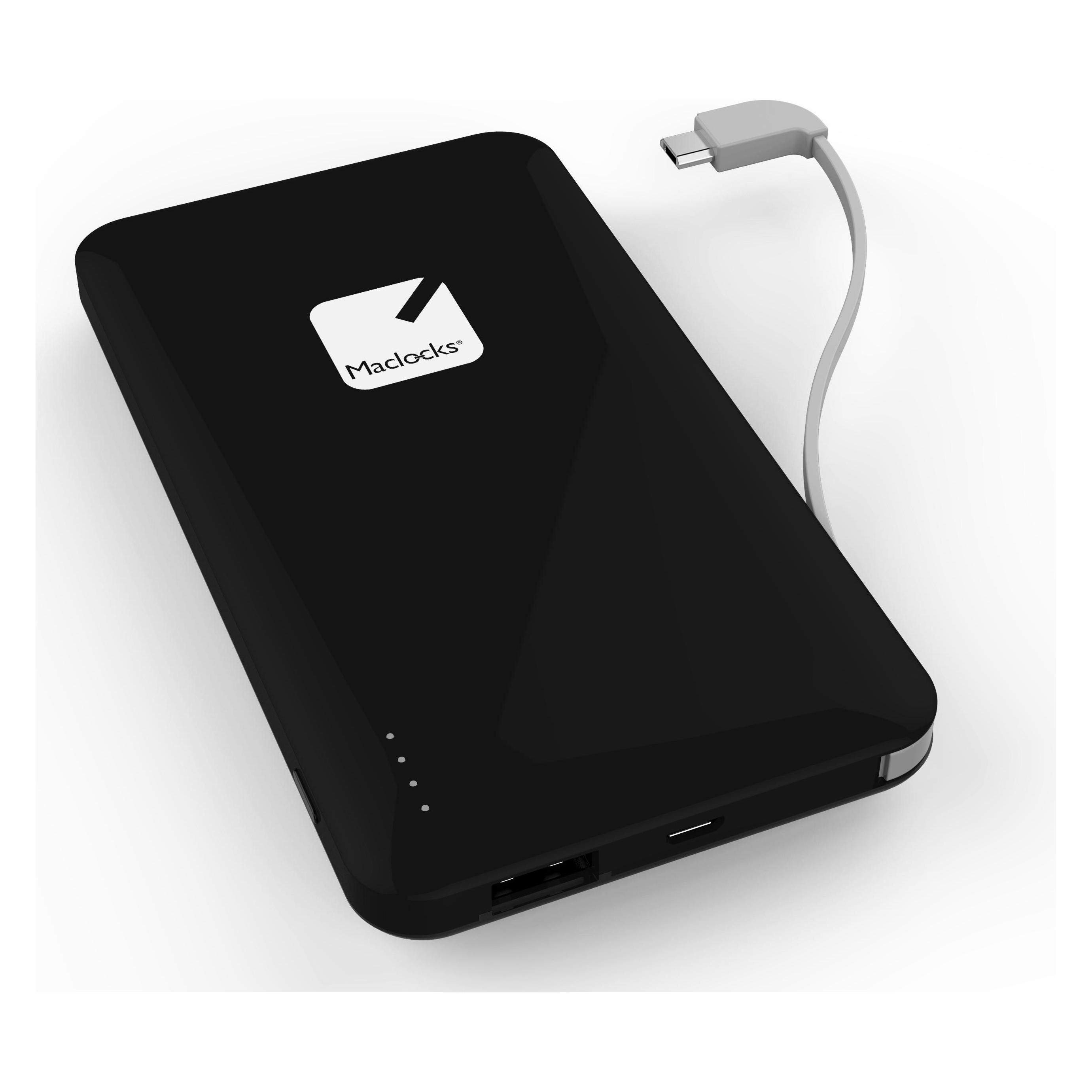Compulocks Power Bank/10000mAh Li-Polymer Battery (10000 mAh, 37 Wh) (PBLIP10KW)