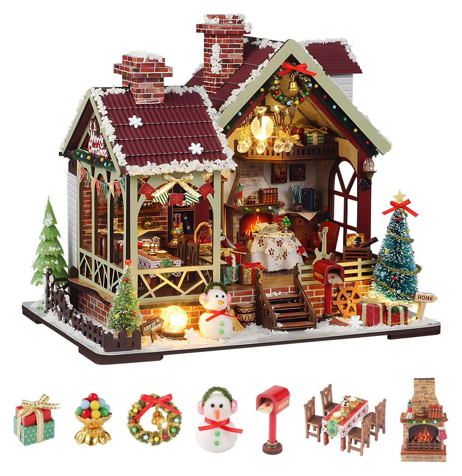 DIY Miniatuur Huiskas met Meubels Creatief Knutselproject