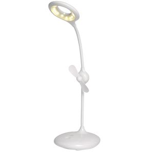Böttcher-AG Schreibtischlampe weiß, LED, dimmbar, 84 Lumen, mit Akku, neutralweiß