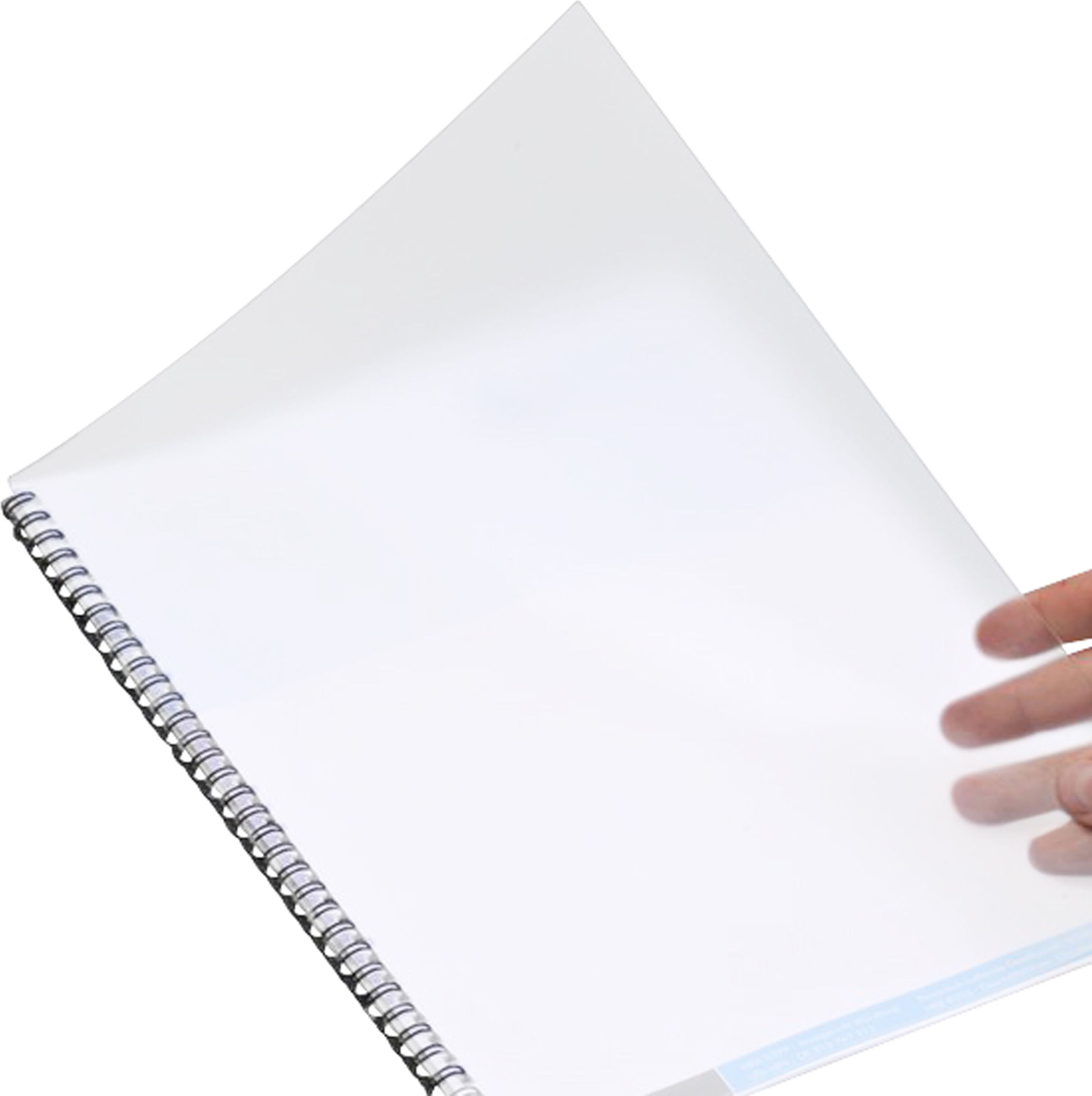 SPRINTIS 100 Unités - Plats de couverture A5 PP   500 µm   mat, transparent