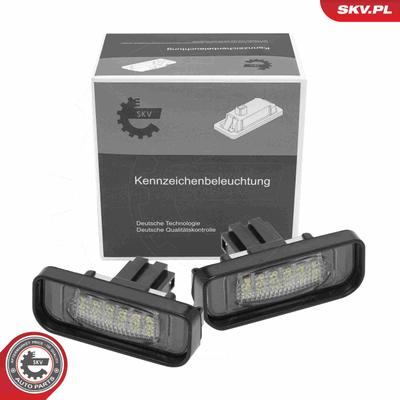 ESEN SKV Kennzeichenleuchte 72skv570 für Mercedes
