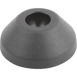 Teller für Gelenkfüße Kipp DRM30 Form B Kunststoff/ Anti-Slip