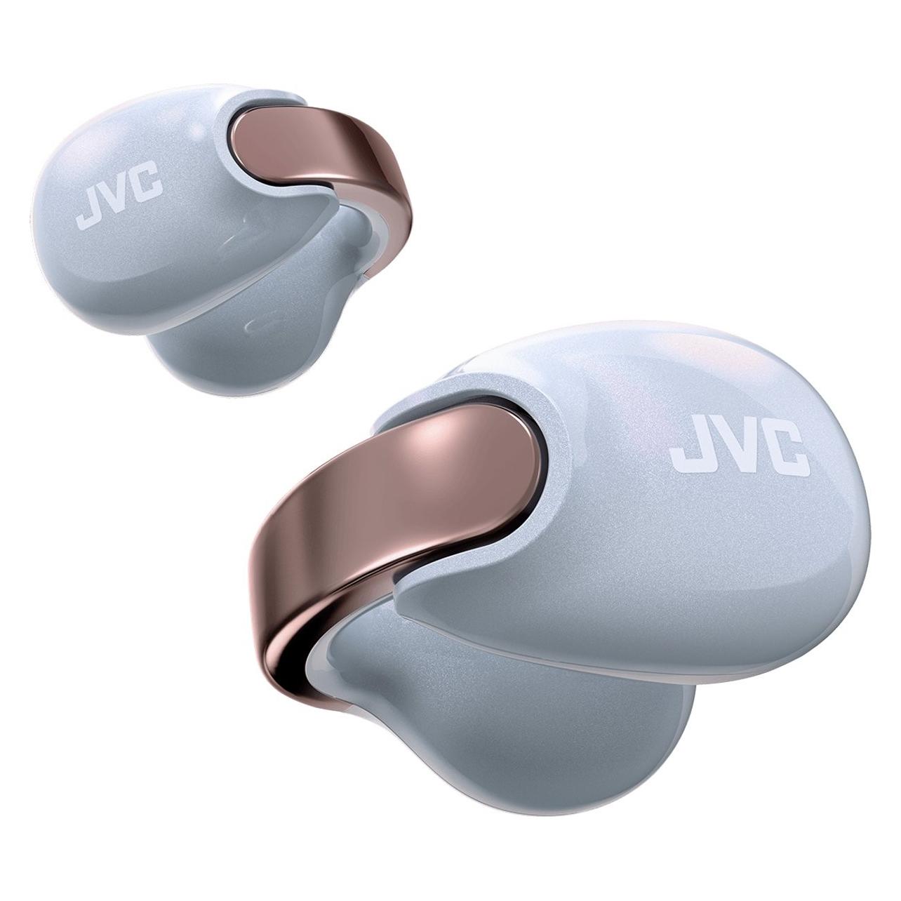 JVC HA-NP1T-A-U Bluetooth Nearphone - Pearl Edition - Lichtblauw (24 h, Kabellos) (HANP1TANU)