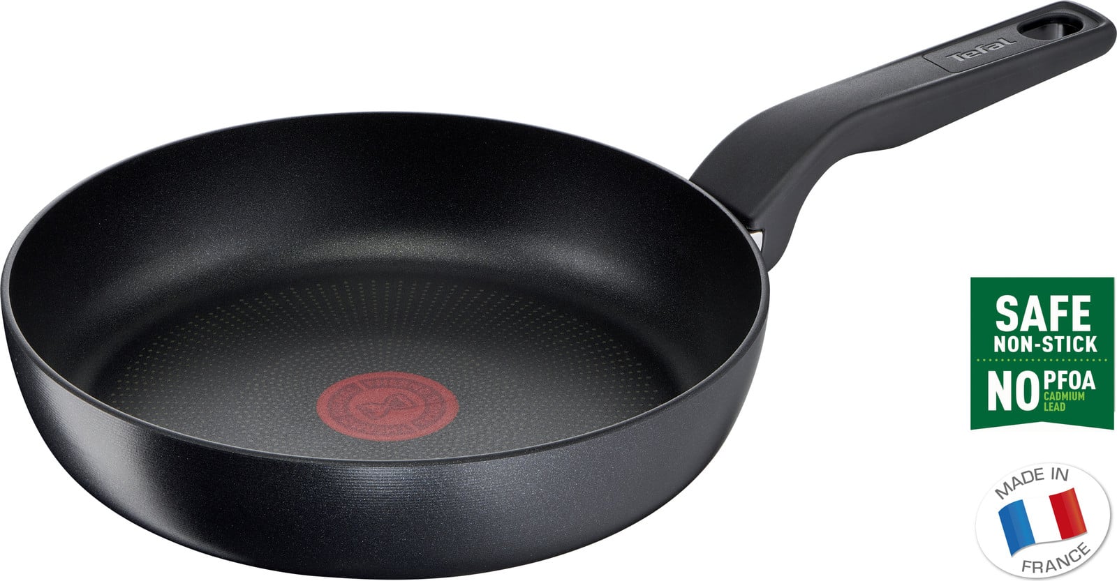 Tefal Hard Titanium Pro Koekenpan, zwart, 24 cm
